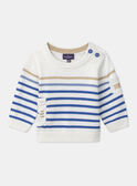 Gestreifter Pullover MACHARLES / 25E1BG81PUL001