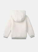 Kapuzen-Sweatshirt Schaffell-Imitat LADOTAGE / 24H3PGQ1SWE811