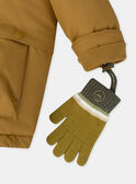 2-in-1-Parka, gelb oder beige ohne Ärmel, Jungen NINODAGE / 25H3PGE3PARI821