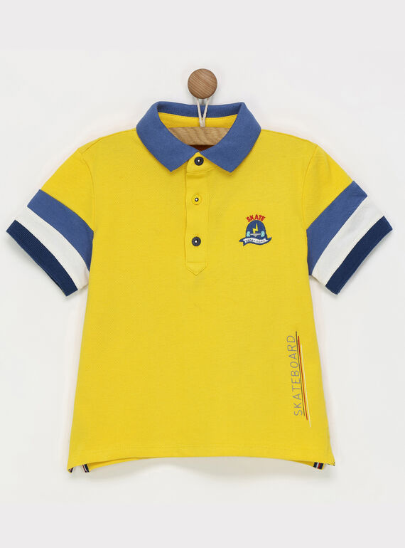 Gelbes Polohemd REBIAGE / 19E3PGC1POL412