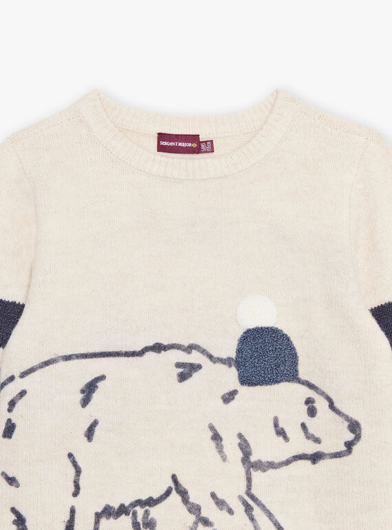 Pullover mit Eisbär-Muster DESERTAGE / 22H3PGR2PULA011
