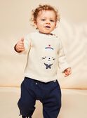 Strickpullover mit Seekatzenmuster FAKAYDEN / 23E1BGC1PULA011