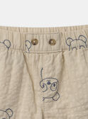 Shorts mit Panda-Motiv MAYANIS / 25E1BGR1SHO806
