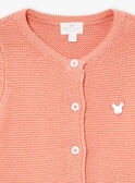 Strickjacke in Puderrosa LOANA / 24H0CF11CARD327