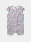 Kurzer Overall mit floralem Print KEGIULIA / 24E5BF64GRE320