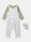 Tagesset Body + Latzhose + Socken MONZON / 25E0CG22ENSG610