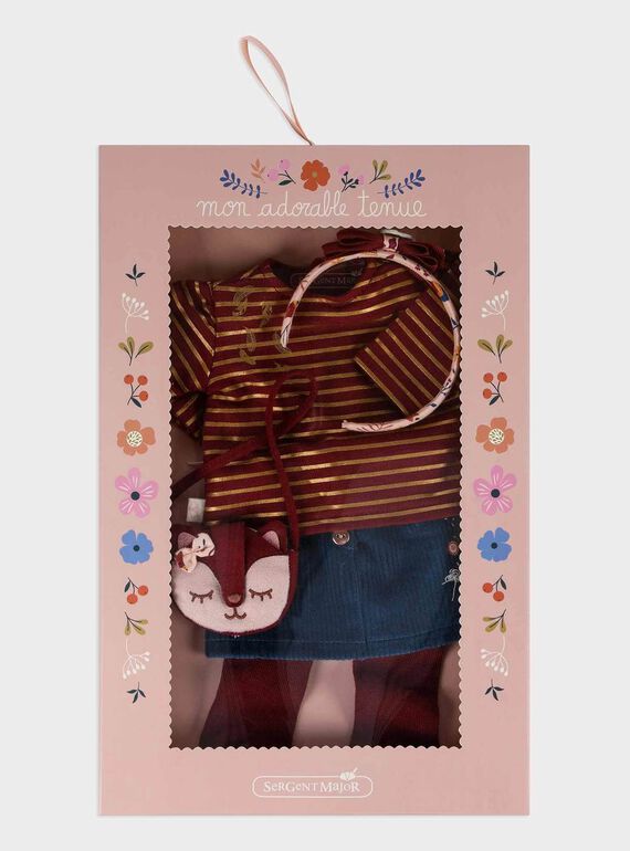 Indisches Puppenkleid, purpur SEALITENU7 / 19HZENS8TENF511