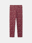 Dark burgundy LEGGINGS (bottom) NELEGETTE / 25H2PFK1LG503