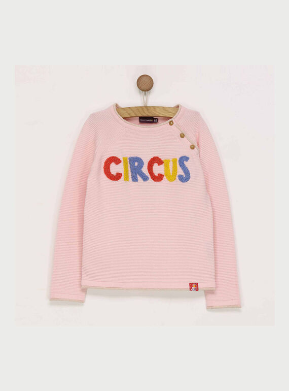 Rosa Pullover RAFISSETTE / 19E2PFC1PULD300