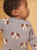 Jacquard-Pullover Hunde LAOREL / 24H1BGQ1PUL943