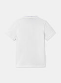 Poloshirt in Ecru MREPOLAGE / 25E3PGL1POL632