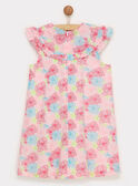 Rosa Kleid RUIBAFETTE / 19E2PFP1ROB309