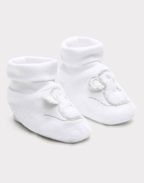 Weisse Babyschuhe Aus Samt Baby Madchen Jungen Schuhe Und Socken Naissance Sergentmajor