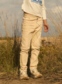 Beige Cargo-Hose MEDIAGE / 25E3PG81PAN806