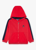 Zweifarbiges Kapuzensweatshirt FEGILAGE / 23E3PGB1GIL506