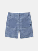 Bermuda-Shorts mit Hai-Motiv MLUOCHAGE / 25E3PGQ2BERP272
