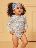 Set mit Body und Schürzenkleid in Blau und Ecru LACELIA / 24H1BFJ1ENS001
