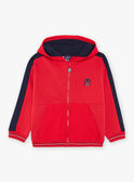 Zweifarbiges Kapuzensweatshirt FEGILAGE / 23E3PGB1GIL506