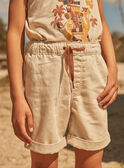 Sandfarbene Shorts FLIMUAGE / 23E3PGP2BER808