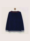 Mitternachtsblauer Pullover REMUAGE / 19E3PGD1PULC205