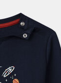 Pyjama aus Doppeljersey mit Weltraummotiven MUIFUSAGE / 25E5PGE4PYJC243