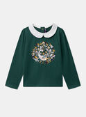 Green TEE SHIRT LS LYCOLETTE / 24H2PFO1TMLG618