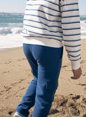 Blaue Comfort Pants LEJOGAGE / 24H3PGJ1CFPC230
