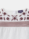 Bluse mit Stickereien MABETTE / 25E2PF71CHE001