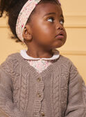 Cardigan mit Zopfmuster LANADIA / 24H1BFQ1CAR940