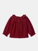 Bluse mit Smoks LAPRIA / 24H1BFR1CHEF506