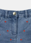 Jeans-Shorts Herzen KLAKETTE / 24E2PFN1SHOP269