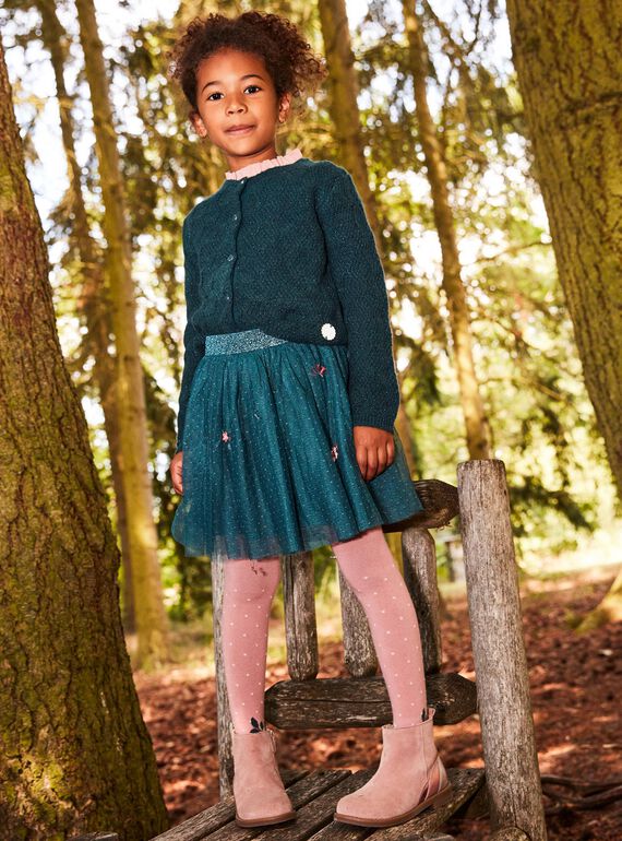 Strickjacke mit Fantasiemuster DUICAETTE / 22H2PFZ1CARG633