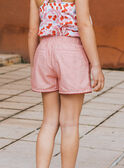 Shorts aus rotem Chambray MLUSHETTE / 25E2PFQ1SHO050