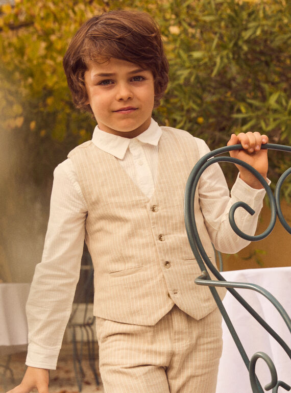 Anzugweste in Beige MREGILAGE 2 / 25E3PGL1GSMA016
