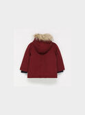 Dark burgundy Parka POXOAGE / 18H3PGI2PAR503