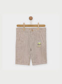 Beigefarbene Bermuda Shorts RYESAGE / 19E3PGR3BER009