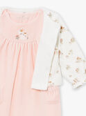 Set mit Strampler und Nickijacke in Ecru LOLITA / 24H0NF23ENS001
