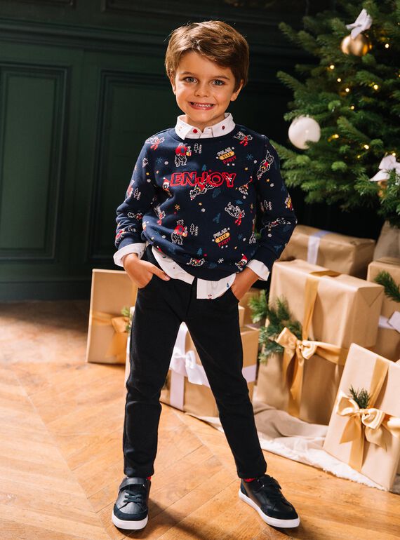 Langärmeliges Sweatshirt mit Eisbärendruck DUPOMAGE / 22H3PG61SWEC205