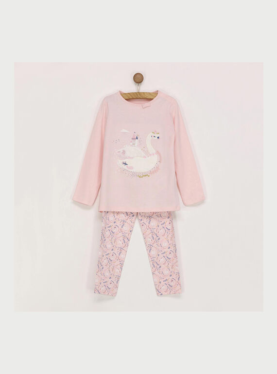 Rosa Pyjama REJOMETTE / 19E5PF74PYJ030