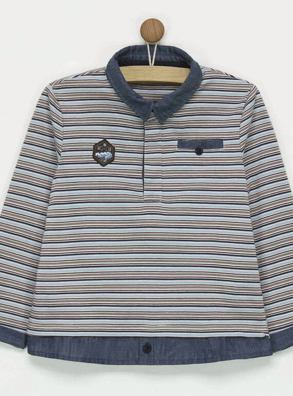 Red Polo shirt POEJIAGE / 18H3PGP1POLF519