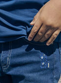 Jeans aus blauem Denim LEJINAGE / 24H3PGJ1JEAP270