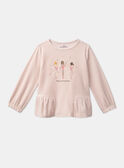Samtpyjama mit Ballerinas LUICLETTE / 24H5PF34PYJ311