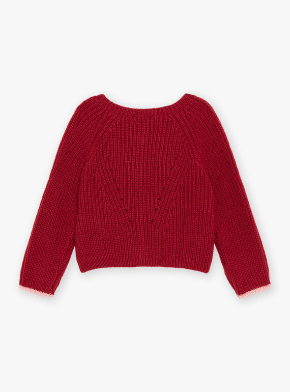 Rote Strickweste DAOLIVIA / 22H1BFX2CARF526