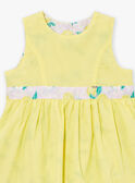 Gelbes Kleid LAALYSE / 24H1BFI1ROB116