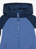 Jacke mit Kapuze in blaugrau FRABLOCAGE / 23E3PG53BLO717