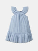 Kleid aus mit Pailletten besetztem Tüll MRETULETTE / 25E2PFL8ROB020