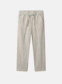 Anzughose in Beige MREXAGE / 25E3PGL1PANA016