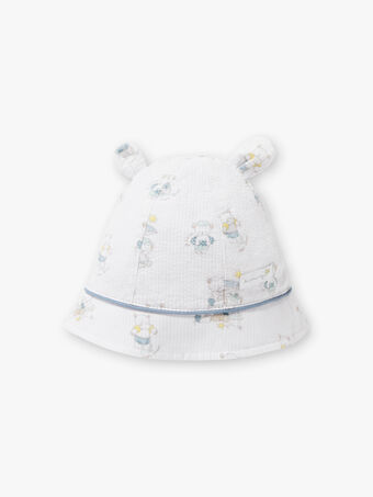 Baby Junge Popeline gedruckt Hut ZOMATEO / 21E0AGY1CHA000