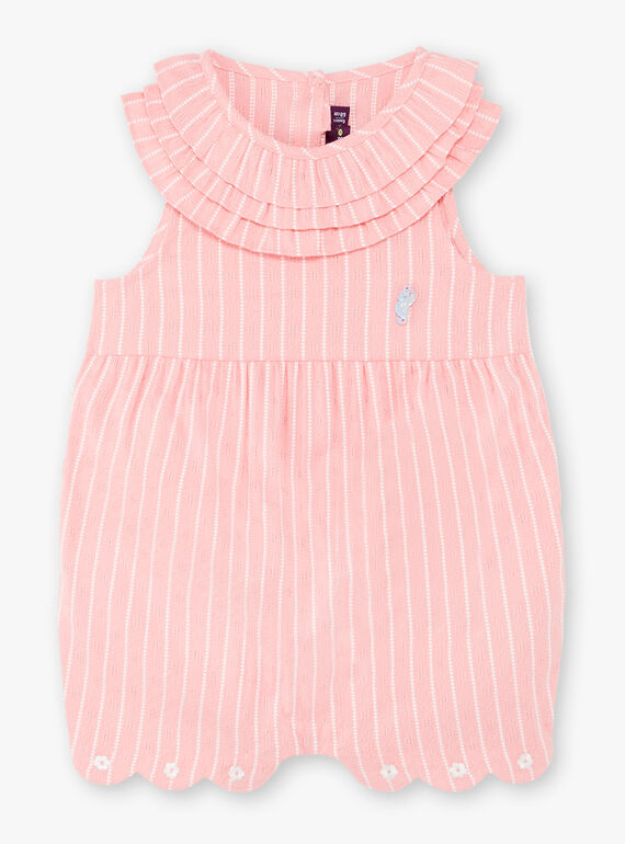 Baby Mädchen rosa Jumpsuit ZAPRUNE / 21E1BFT1CBLD305