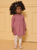 Gemustertes-Strickkleid LANOLWEN / 24H1BFQ2ROB709